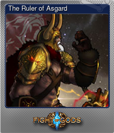 Series 1 - Card 1 of 10 - The Ruler of Asgard