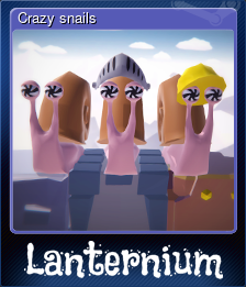 Series 1 - Card 5 of 6 - Crazy snails