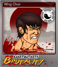 Series 1 - Card 4 of 7 - Wing Chun