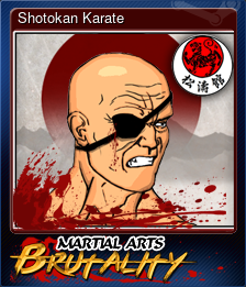 Series 1 - Card 7 of 7 - Shotokan Karate