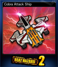 Series 1 - Card 2 of 5 - Cobra Attack Ship