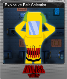 Series 1 - Card 3 of 7 - Explosive Belt Scientist