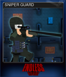 Series 1 - Card 5 of 7 - SNIPER GUARD