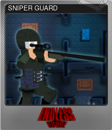 Series 1 - Card 5 of 7 - SNIPER GUARD