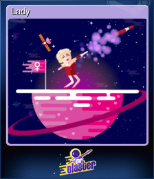 Series 1 - Card 2 of 7 - Lady