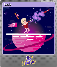 Series 1 - Card 2 of 7 - Lady