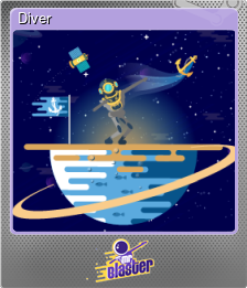 Series 1 - Card 3 of 7 - Diver