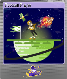 Series 1 - Card 4 of 7 - Football Player