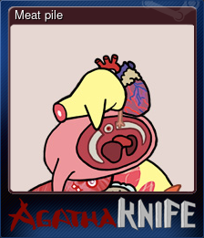 Series 1 - Card 10 of 10 - Meat pile