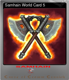 Series 1 - Card 5 of 5 - Samhain World Card 5