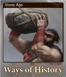 Series 1 - Card 5 of 5 - Stone Age