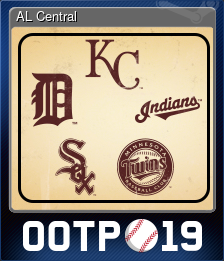 Series 1 - Card 1 of 6 - AL Central