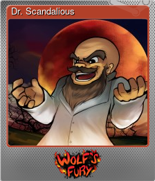 Series 1 - Card 3 of 5 - Dr. Scandalious