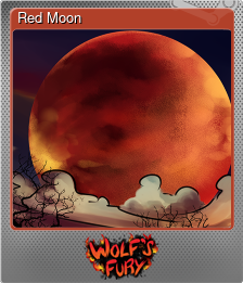 Series 1 - Card 2 of 5 - Red Moon