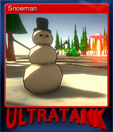 Series 1 - Card 13 of 15 - Snowman