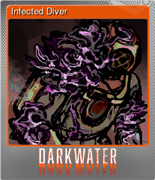 Series 1 - Card 4 of 7 - Infected Diver