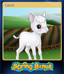 Series 1 - Card 5 of 5 - Lamb
