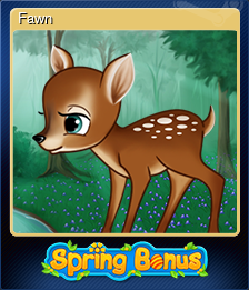 Series 1 - Card 1 of 5 - Fawn