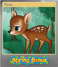 Series 1 - Card 1 of 5 - Fawn