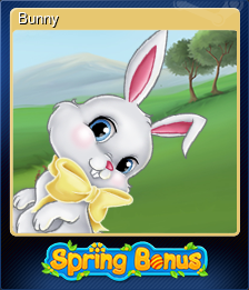 Series 1 - Card 3 of 5 - Bunny