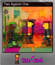 Series 1 - Card 3 of 5 - Two Against One