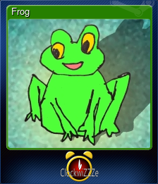 Series 1 - Card 9 of 9 - Frog