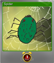 Series 1 - Card 7 of 9 - Spider