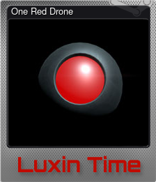 Series 1 - Card 3 of 5 - One Red Drone