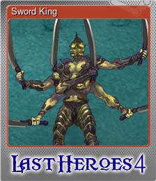 Series 1 - Card 4 of 5 - Sword King