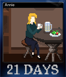 Series 1 - Card 4 of 5 - Annie