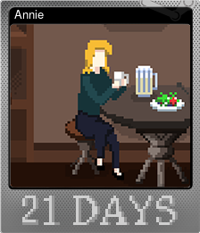 Series 1 - Card 4 of 5 - Annie