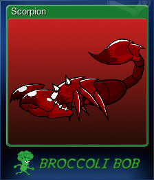 Series 1 - Card 6 of 7 - Scorpion