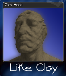 Series 1 - Card 5 of 5 - Clay Head