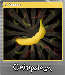 Series 1 - Card 1 of 6 - A Banana