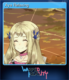 Series 1 - Card 2 of 6 - Aya Relaxing