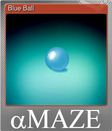 Series 1 - Card 6 of 6 - Blue Ball