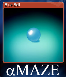 Series 1 - Card 6 of 6 - Blue Ball