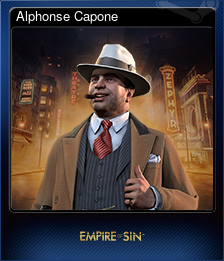 Series 1 - Card 1 of 14 - Alphonse Capone
