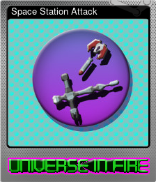 Series 1 - Card 4 of 5 - Space Station Attack