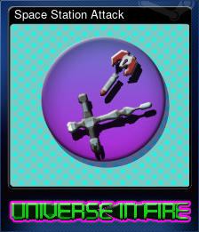 Series 1 - Card 4 of 5 - Space Station Attack