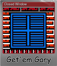 Series 1 - Card 3 of 5 - Closed Window