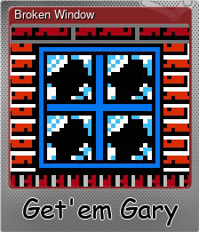 Series 1 - Card 4 of 5 - Broken Window