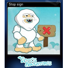 Stop sign