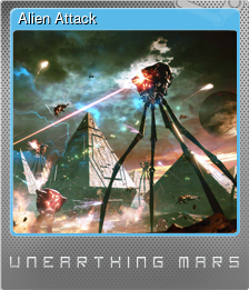 Series 1 - Card 1 of 5 - Alien Attack