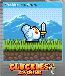 Series 1 - Card 1 of 10 - Cluckles the Brave