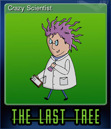 Series 1 - Card 4 of 5 - Crazy Scientist
