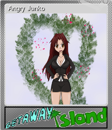 Series 1 - Card 2 of 9 - Angry Junko