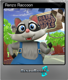 Series 1 - Card 3 of 6 - Renzo Raccoon