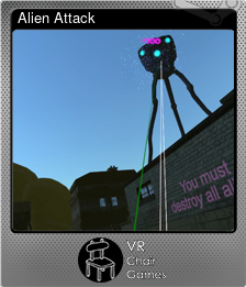 Series 1 - Card 1 of 7 - Alien Attack
