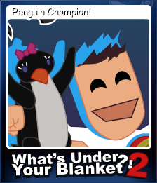 Series 1 - Card 1 of 5 - Penguin Champion!